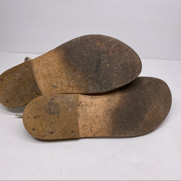 K.JACQUES White Leather Wrap Ankle Sandal - Picture 5 of 5